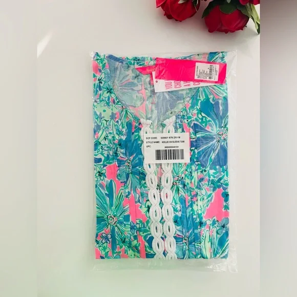 Lilly Pulitzer Hollie 3/4 sleeve tunic dress - Picture 6 of 7